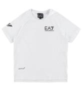 EA7 T-shirt - Hvid m. Sort