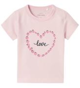 Name It T-shirt - NbfVubie - Parfait Pink m. JordbÃ¦r