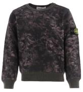 Stone Island Sweatshirt - Sortmeleret