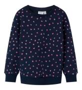 Name It Sweatshirt - Noos - NmfDavina - Dark Sapphire/Heart