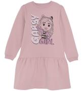 Minymo Sweatkjole - Dawn Pink m. Gabby's Dollhouse