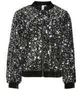 Vero Moda Girl Cardigan - VmBella - Black/Silver Sequin