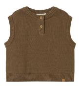 Lil Atelier Vest - Strik - NbmRamlo - Shitake