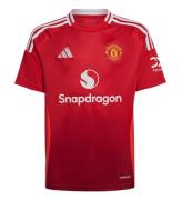 adidas Performance T-shirt - MUFC - RÃ¸d/Hvid