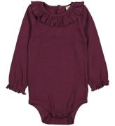 MarMar Body l/æ - Rib - Modal - Brandine - Deep Mulberry