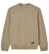 Mads NÃ¸rgaard Sweatshirt - Light Terry Solo - Silver Sage