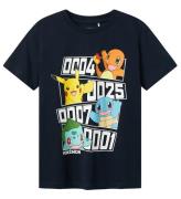 Name It T-Shirt - Noos - NkmDazz Pokemon - Dark Sapphire m. Prin