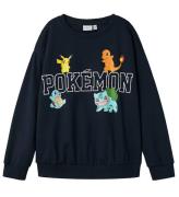 Name It Sweatshirt - Noos - NkmDay Pokemon - Dark Sapphire m. Pr