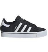 adidas Originals Sko - Campus Vulc J - CBLACK/FTWWHT/GUM3