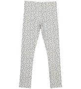 The New Leggings - TnThe New - White Swan Big Flower AOP