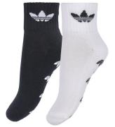 adidas Originals Strømper m. Antiskrid - 2-pak - Sort/Hvid