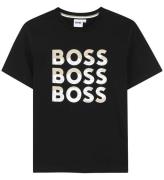 BOSS T-shirt - Sort m. Print