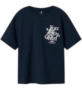 Name It T-shirt - NkfDabbo - Navy Blazer m. Print