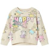 Name It Sweatshirt - NmfFira - Peppa Pig- Peyote Melange