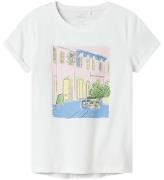 Name It T-shirt - NkfVix - Bright White/Painting