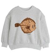 Mini Rodini Sweatshirt - Flundra - GrÃ¥meleret