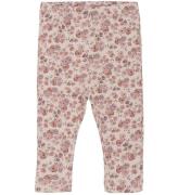 Minymo Leggings - Rib - Peach Whip