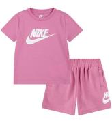 Nike ShortssÃ¦t - T-shirt/Shorts - Magic Flamingo