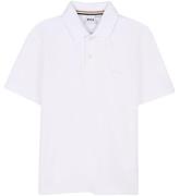 BOSS Polo - PiquÃ© - Hvid