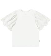 Molo T-shirt - Ritza - Crisp White m. HulmÃ¸nster