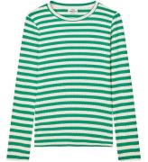 Mads NÃ¸rgaard Bluse - Rib - Classic Stripe Talika - Vanilla Ice/