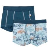 Joha Boxershorts - 2-pak - Viskose/Bambus - BlÃ¥ m. ATV