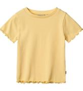 Wheat T-shirt - Rib - Alicia - Golden Yellow