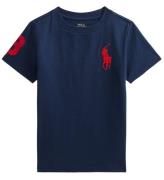 Polo Ralph Lauren T-shirt - Navy m. Rød