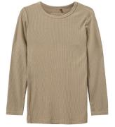 Sofie Schnoor Bluse - Rib - Petriciask - Dark Sand