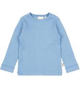 Petit Piao Bluse - Rib - Modal - Allure Blue