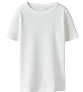 Name It T-shirt- Rib - Noos - NkfNakal - Bright White