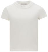 Moncler T-shirt - Hvid m. Broderi