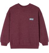 American Vintage Sweatshirt - Doven - Overdyed Burgundy