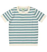 FUB T-shirt - Ecru/Washed Indigo