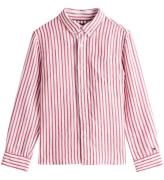 Tommy Hilfiger Skjorte - Primary Red Stripe