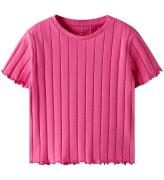 Name It Crop Top - NkfNoralina - Carmine Rose