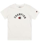 Champion T-shirt - Hvid m. Logo