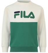 Fila Sweatshirt - Leysin - Antique White/Fir