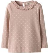 Lil' Atelier Bluse - NmfGayo - Peach Whip/Swans