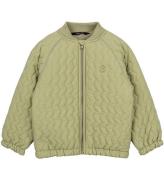 Mikk-Line Bomberjakke - Gray Green m. Drage