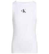 Calvin Klein Tanktop - Ck Logo Tank - Bright White