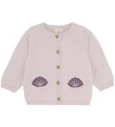 Fixoni Cardigan - Strik - Gray Lilac