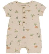 Minymo Sommerdragt - Light Beige Melange