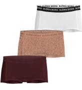 BjÃ¶rn Borg Hipsters - 3-pak - Rosa/RÃ¸d/Hvid