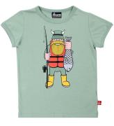DanefÃ¦ T-shirt - Danebasic - Herb Green Fisk Din Ven