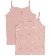 The New Tanktoppe - 2-pak - Adobe Rose