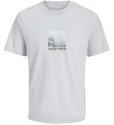 Jack & Jones - T-shirt - JcoCalma Photo - Gray Dawn