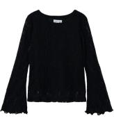 Name It Bluse - NkfTepine - Sort m. Blonder