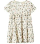 Lil Atelier Kjole - NmfLavo - Coconut Milk/Humming Bird