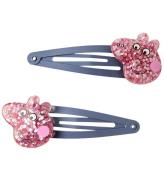 Name It Hårspænder - 2-pak - NmfAmari - Gurli Gris - Cameo Pink